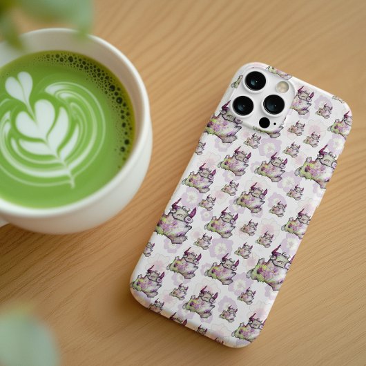 幸せなジョギングの魔法のモンスター Case-Mate iPhoneケース