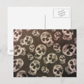 幸せなスカル ポストカード (正面/裏面)