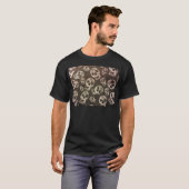 幸せなスカル Tシャツ (正面フル)