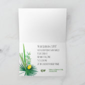 幸せなスコット スッカ、ルラヴとエトログ 水彩 カード (内部)