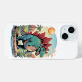 幸せなステゴサウルス Case-Mate iPhoneケース (裏面 (横))