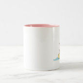 幸せなスラグ ツートーンマグカップ (中央)