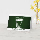 幸せなセントパトリックの日! カード (黄色い花)