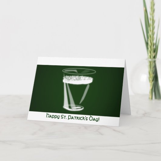 幸せなセントパトリックの日! カード (正面)