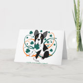 幸せなセントパトリックの日 カード (裏面)