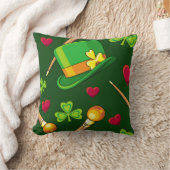 幸せなセントパトリックの日! クッション (ブランケット)