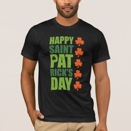 幸せなセントパトリックの日 Tシャツ (正面)