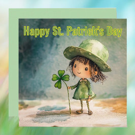 幸せなセントパトリックデー シーズンカード