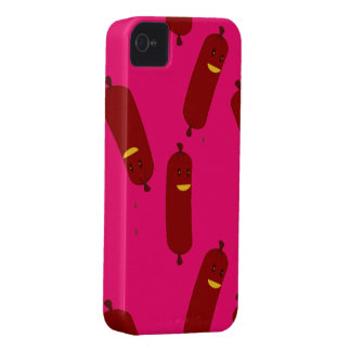 幸せなソーセージ Case-Mate iPhone 4 ケース