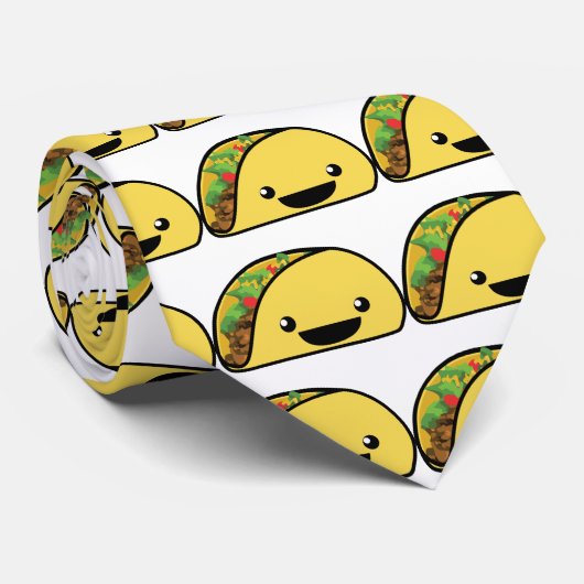 幸せなタコス ネクタイ (ロール)