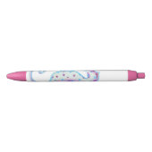 幸せなタツノオトシゴ、ペン 黒ボールペン (正面)