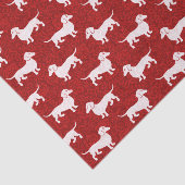 幸せなダックスフントのクリスマスを持って下さい 薄葉紙 (詳細)