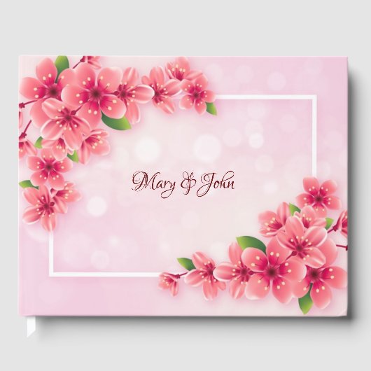 幸せなチャリーピ結婚ンク ゲストブック (正面)