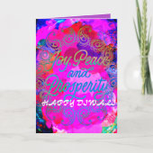 幸せなディワリ カード (正面)