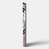 幸せなデザインはピンク色 Case-Mate iPhoneケース (裏面 / 左)