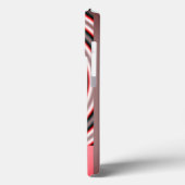 幸せなデザインはピンク色 Case-Mate iPhoneケース (裏面 / 左)