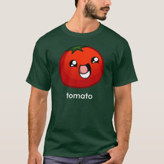 幸せなトマトのTシャツ Tシャツ
