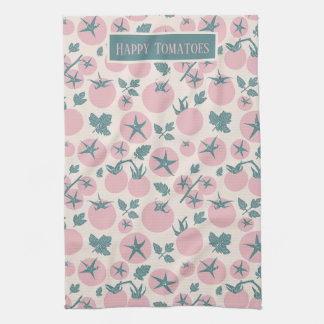 幸せなトマト キッチンタオル