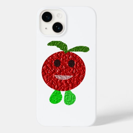幸せなトマト Case-Mate iPhoneケース (裏面)