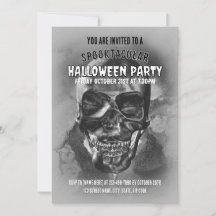 幸せなドクロ。ハロウィンパーティー