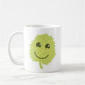 幸せなドリアン コーヒーマグカップ (左)
