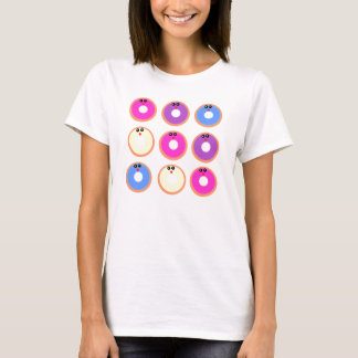幸せなドーナツ Tシャツ
