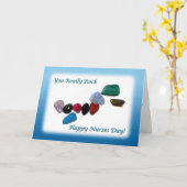 幸せなナースの日あなたが本当にロック！ カード (黄色い花)