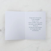 幸せなナースの日。かわいいテディベアーエンジェル カード (内部)