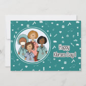 幸せなナースの日。ナース カード (正面)