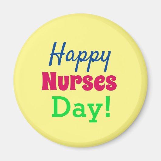 幸せなナースの日！ マグネット (正面)