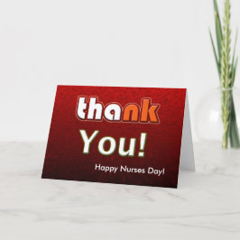 幸せなナース日のカスタマイズ カード