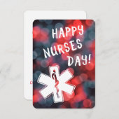 幸せなナース日 招待状 (正面/裏面)