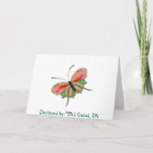 幸せなナース週間グリーティングカード カード (裏面)