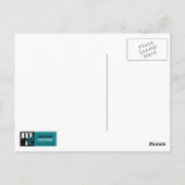 幸せなナース週間。アメリカ愛国的な ポストカード (裏面)