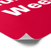 幸せなナース週間!ポスターは天使をパーソナライズ ポスター (角)