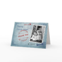 幸せなナース週間。ヴィンテージカスタム写真