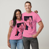 幸せなハスキー Tシャツ (ユニセックス)