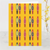 幸せなハッピーバースデーを！バースデー カード (黄色い花)