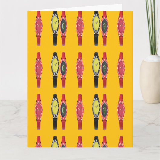 幸せなハッピーバースデーを！バースデー カード (正面)