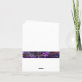 幸せなハヌカーのチワワカード シーズンカード (裏面)