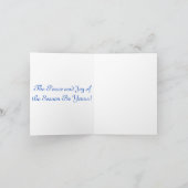 幸せなハヌカー! シーズンカード (内部)