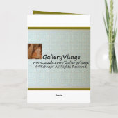 幸せなハヌカー シーズンカード (裏面)