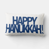 幸せなハヌカー! ランバークッション (裏面)