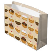 幸せなハヌカー ラージペーパーバッグ (裏面アングル)