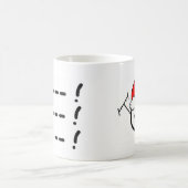 幸せなハムのモールス符号Ho! Ho! Ho! マグ (中央)