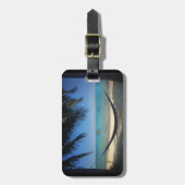 幸せなハンモックの荷物のラベル ラゲッジタグ (正面縦)