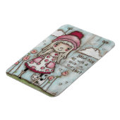 幸せなハート – マグネット3x4" マグネット (左側)