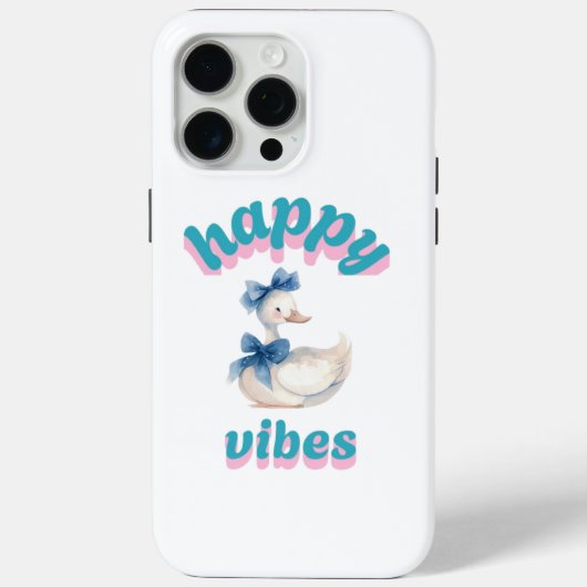 幸せなバイブス🦆iPhoneケース Case-Mate iPhoneケース (裏面)