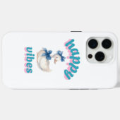 幸せなバイブス🦆iPhoneケース Case-Mate iPhoneケース (裏面 (横))
