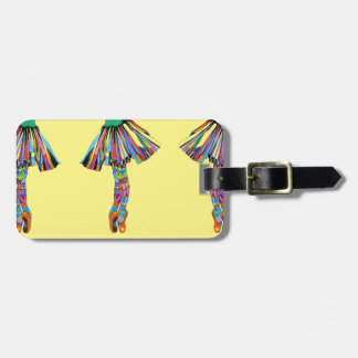 幸せなバレリーナ ラゲッジタグ